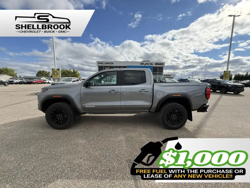 2026 GMC Canyon Elevation, Sterling Metallic, 0 km, dovoz Kanada — foto 5 z 12