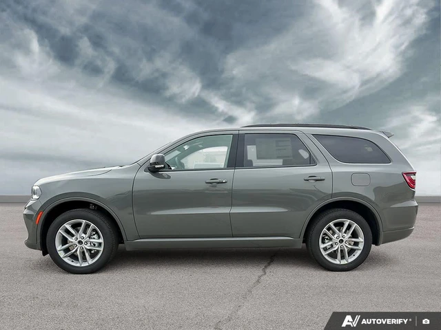 2026 Dodge Durango Gt Plus, šedá, 11 km, dovoz Kanada — foto 3 z 5