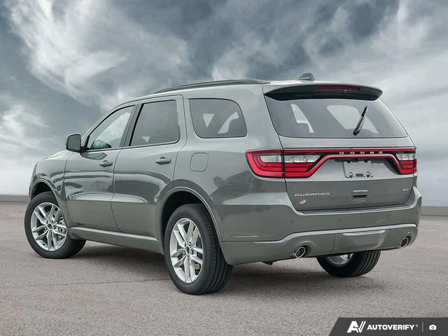 2026 Dodge Durango Gt Plus, šedá, 11 km, dovoz Kanada — foto 4 z 5