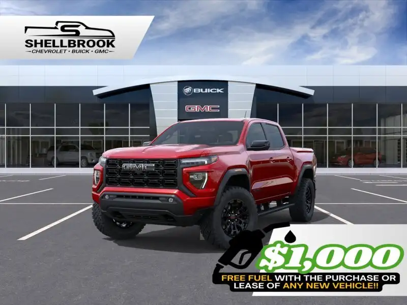 2026 GMC Canyon ELEVATION, červená, 0 km, dovoz Kanada — foto 1