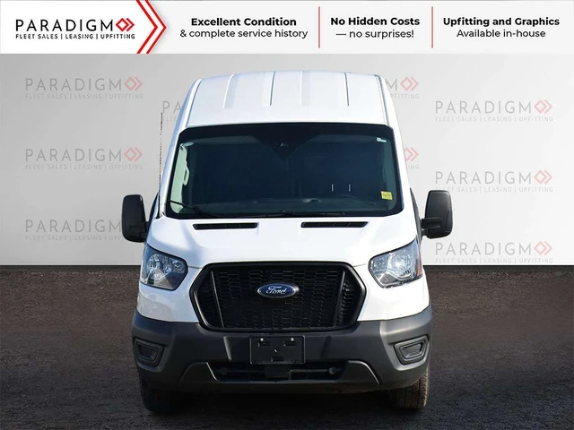 2024 Ford Transit, bílá, 43 821 km, dovoz Kanada — foto 4 z 5