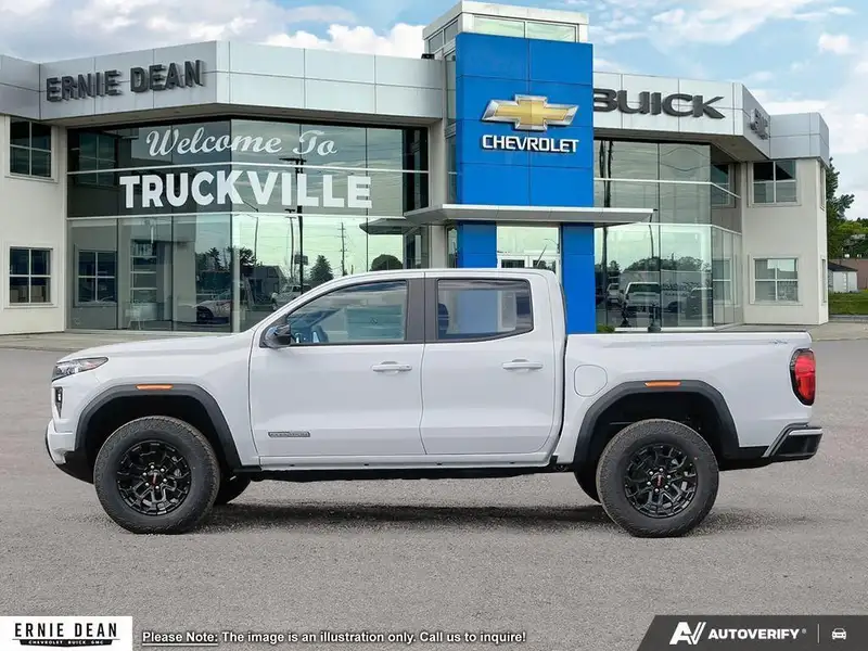 2026 GMC Canyon Elevation, bílá, 0 km, dovoz Kanada — foto 3 z 12