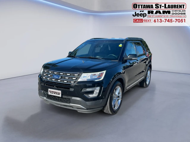2017 Ford Explorer Limited, černá, 158 525 km, dovoz Kanada — foto 3 z 20