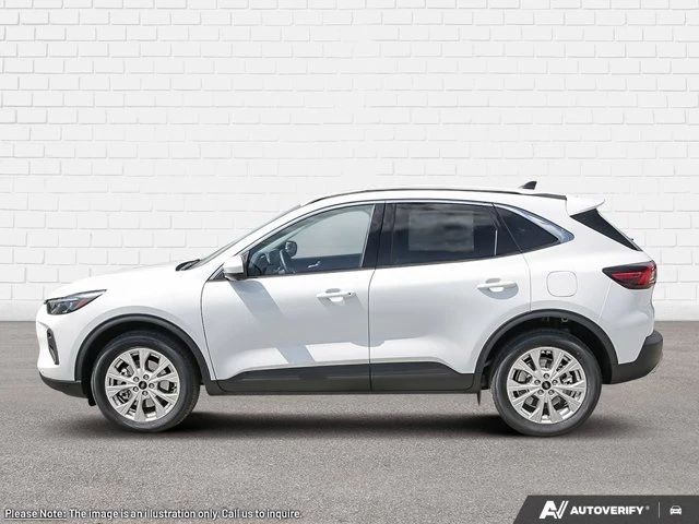 2025 Ford Escape Active, bílá, 62 703 km, dovoz Kanada — foto 3 z 9