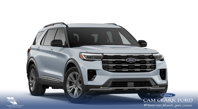 2026 Ford Explorer Active, bílá, 26 km, dovoz Kanada — foto 4 z 7