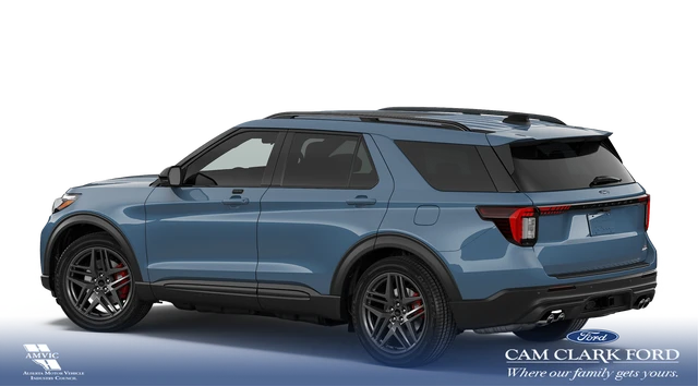 2026 Ford Explorer ST, modrá, 1 km, dovoz Kanada — foto 2 z 7