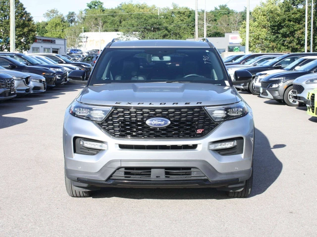 2020 Ford Explorer ST, šedá, 86 828 km, dovoz Kanada — foto 2 z 20