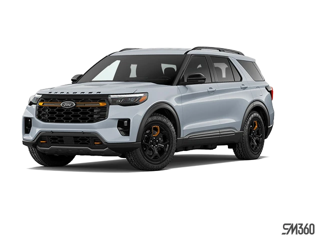 2026 Ford Explorer Tremor, bílá, 737 km, dovoz Kanada — foto 3 z 6