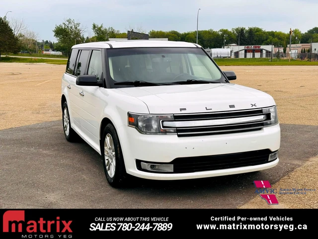 2019 Ford Flex SEL, bílá, 227 423 km, dovoz Kanada — foto 3 z 5