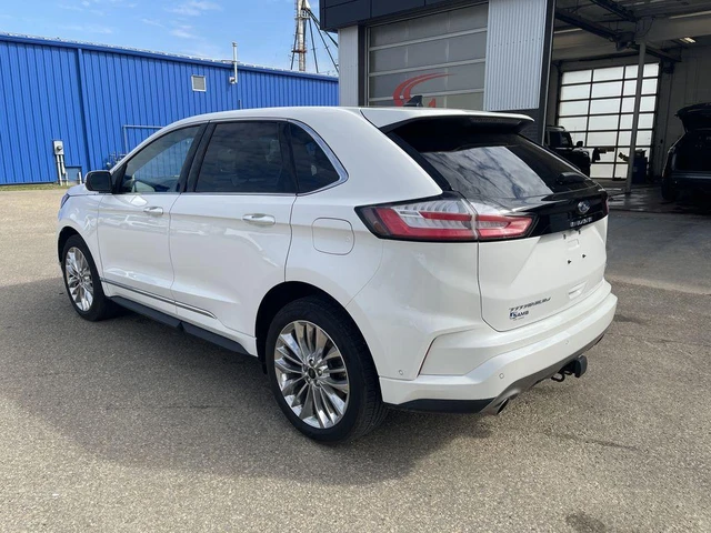 2022 Ford Edge Titanium, bílá, 130 521 km, dovoz Kanada — foto 5 z 20