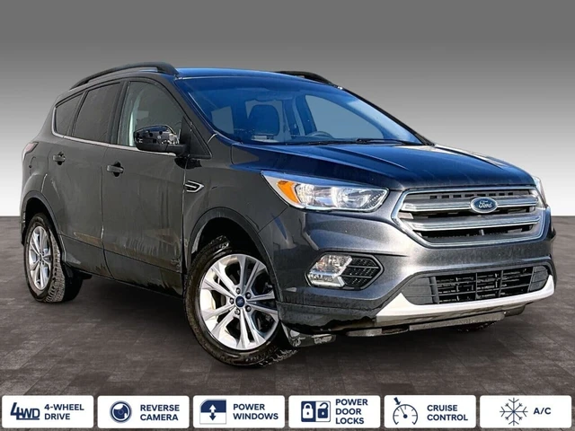 2017 Ford Escape SEL, šedá, 82 121 km, dovoz Kanada — foto 2 z 20