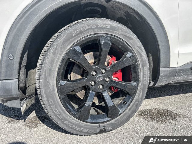 2021 Ford Explorer ST, bílá, 74 918 km, dovoz Kanada — foto 9 z 12