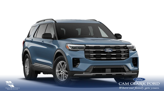2027 Ford Explorer Active, modrá, 21 km, dovoz Kanada — foto 4 z 7