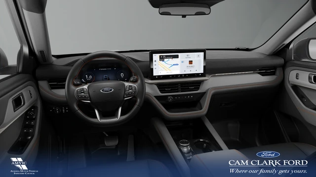 2027 Ford Explorer Active, modrá, 21 km, dovoz Kanada — foto 6 z 7