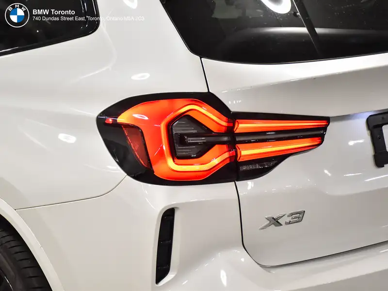 2024 BMW X3, bílá, 29 819 km, dovoz Kanada — foto 8 z 12