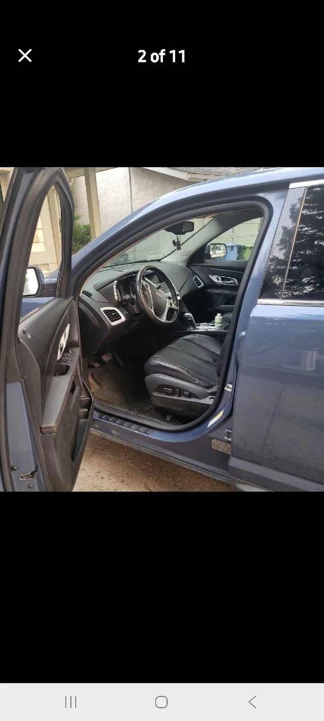 2012 GMC Terrain, modrá, 189 298 km, dovoz Kanada — foto 2 z 5