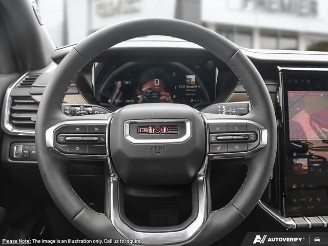 2026 GMC Acadia Elevation, šedá, 2 495 km, dovoz Kanada — foto 11 z 20