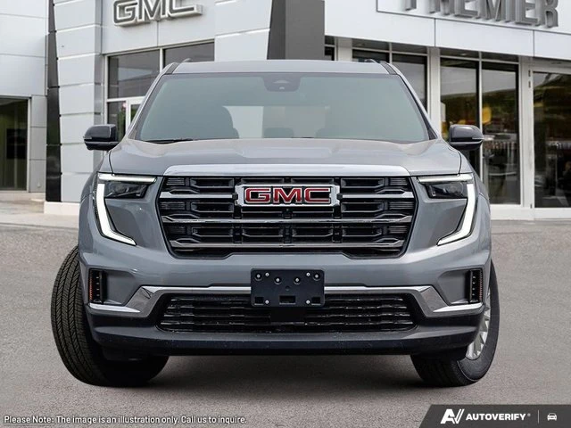 2026 GMC Acadia Elevation, šedá, 2 495 km, dovoz Kanada — foto 2 z 20