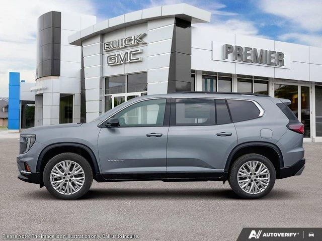 2026 GMC Acadia Elevation, šedá, 2 495 km, dovoz Kanada — foto 3 z 20