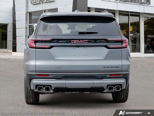 2026 GMC Acadia Elevation, šedá, 2 495 km, dovoz Kanada — foto 5 z 20