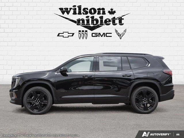 2026 GMC Acadia Elevation, černá, 10 km, dovoz Kanada — foto 3 z 20