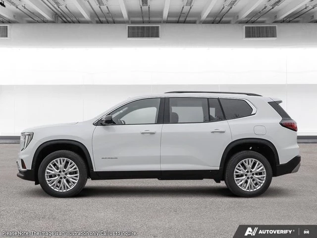 2026 GMC Acadia Elevation, bílá, 7 km, dovoz Kanada — foto 3 z 20