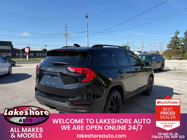 2020 GMC Terrain SLT, černá, 145 929 km, dovoz Kanada — foto 2 z 9