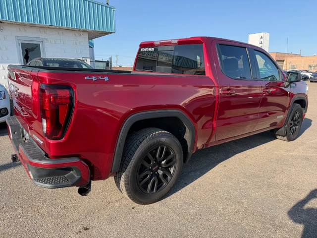 2022 GMC Sierra Elevation, červená, 99 891 km, dovoz Kanada — foto 2 z 5