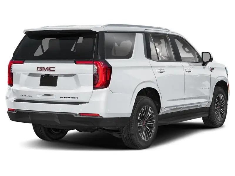 2026 GMC Yukon Elevation, bílá, 250 km, dovoz Kanada — foto 2 z 3