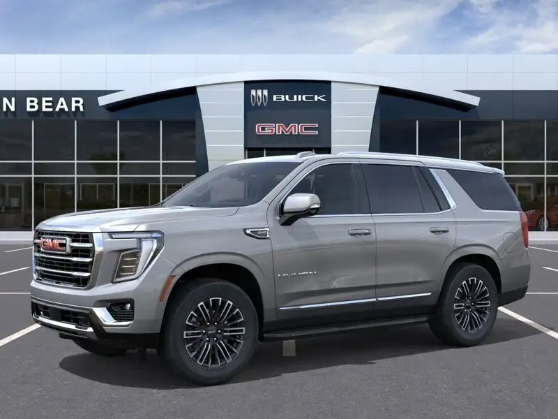 2026 GMC Yukon Elevation, stříbrná, 7 km, dovoz Kanada — foto 2 z 12