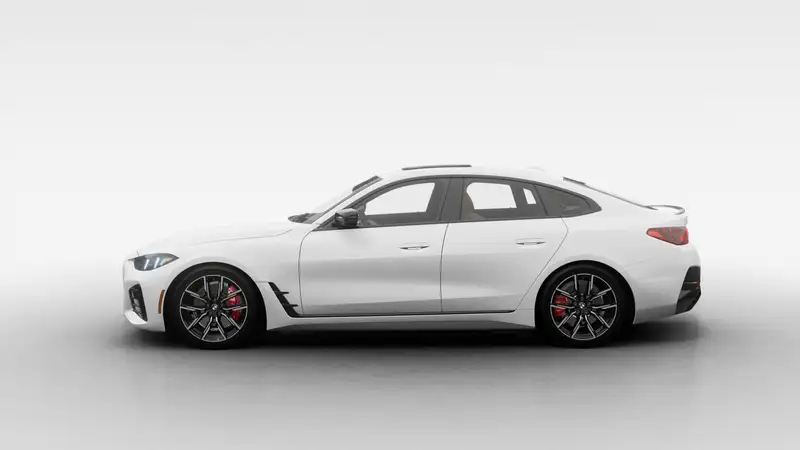 2026 BMW I4 eDrive40, bílá, 90 km, dovoz Kanada — foto 4 z 12
