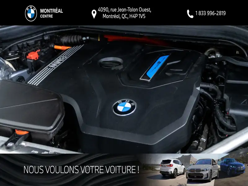 2023 BMW X3 xDrive30e | Spécifications de base | Point d'accè, šedá, 38 517 km, dovoz Kanada — foto 9 z 12