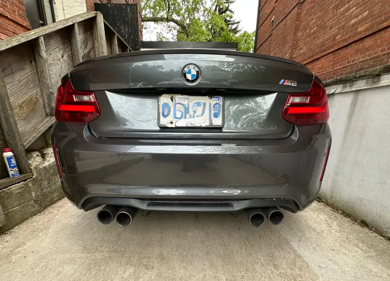 2016 BMW M2, šedá, 110 000 km, dovoz Kanada — foto 2 z 12
