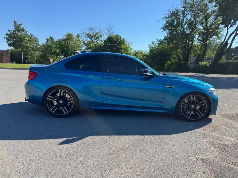 2018 BMW M2, modrá, 75 000 km, dovoz Kanada — foto 7 z 12