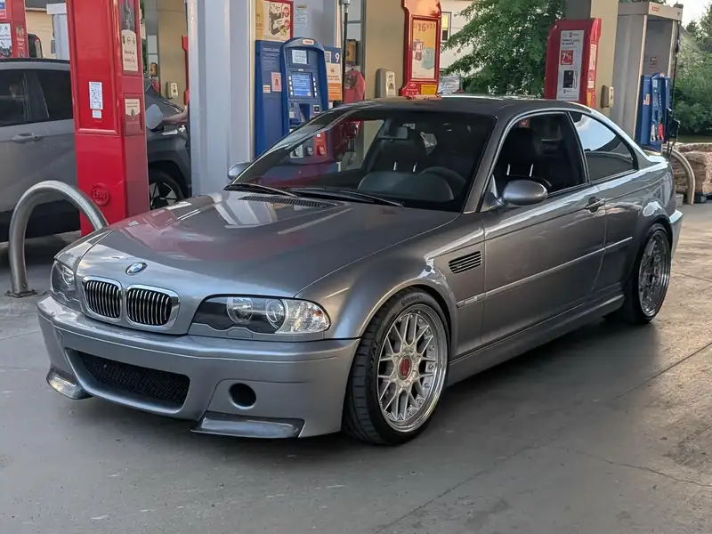 2003 BMW M3, šedá, 108 000 km, dovoz Kanada — foto 10 z 11