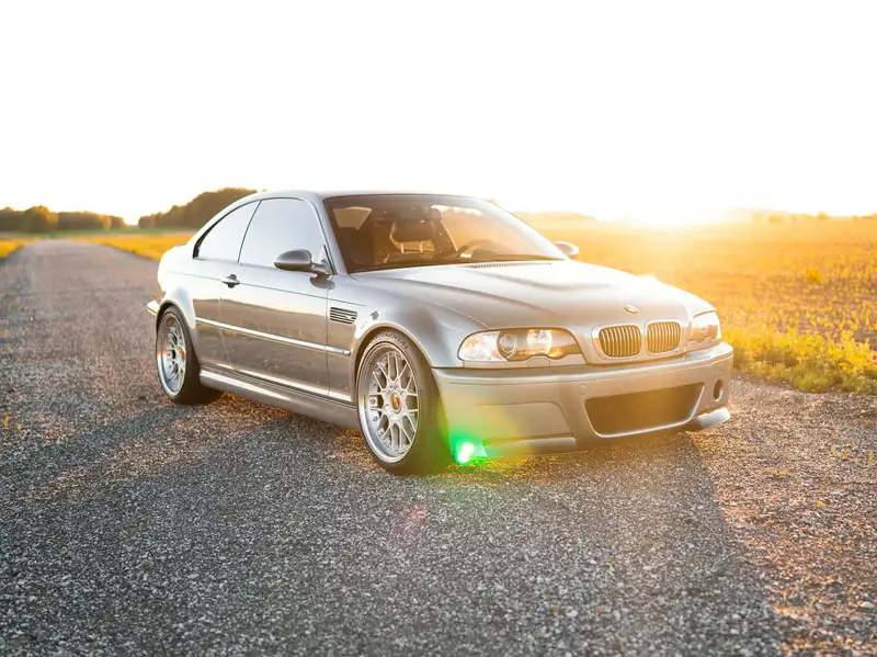 2003 BMW M3, šedá, 108 000 km, dovoz Kanada — foto 4 z 11