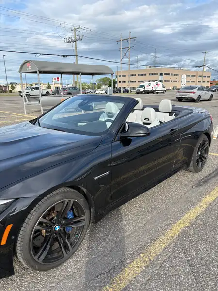2018 BMW M4, černá, 66 000 km, dovoz Kanada — foto 2 z 8