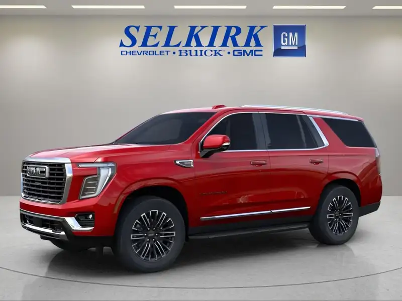 2026 GMC Yukon Elevation, červená, 10 km, dovoz Kanada — foto 2 z 12