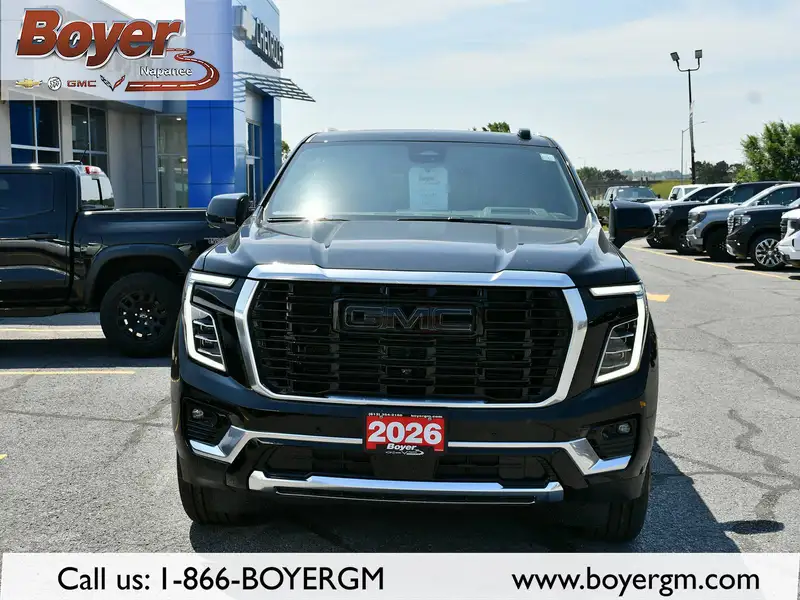 2026 GMC Yukon, černá, 7 km, dovoz Kanada — foto 2 z 8
