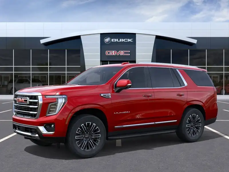 2026 GMC Yukon Elevation, červená, 26 km, dovoz Kanada — foto 2 z 12