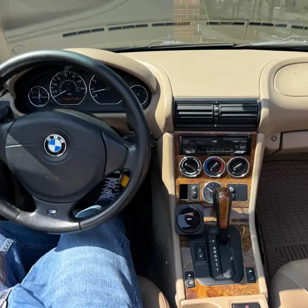 2000 BMW Z3 Roadster, černá, 125 000 km, dovoz Kanada — foto 6 z 11