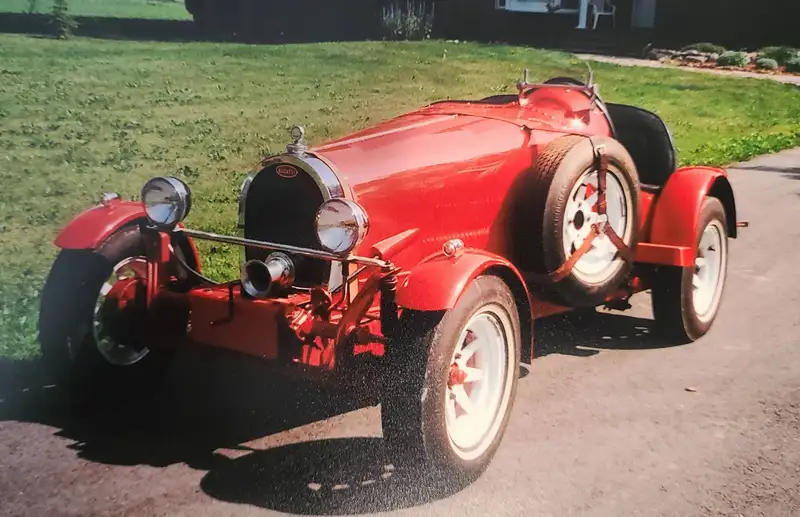 1978 Bugatti Unspecified Bugatti Type 35 replica, červená, 400 km, dovoz Kanada — foto 2 z 7