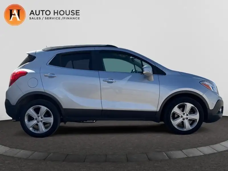 2015 Buick Encore LEATHER BACKUP CAMERA BLUETOOTH, stříbrná, 91 713 km, dovoz Kanada — foto 2 z 12