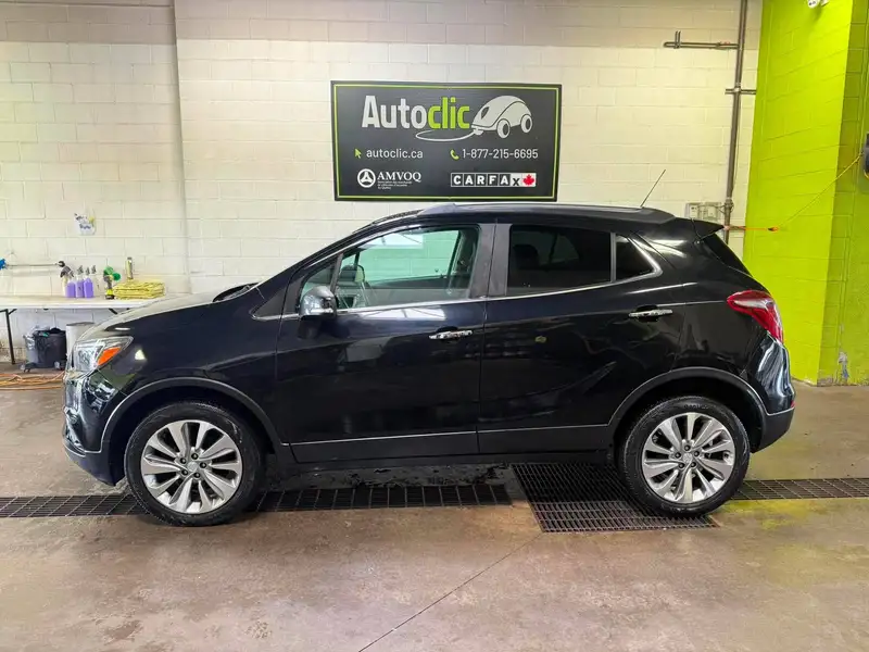 2017 Buick Encore Preferred, černá, 55 719 km, dovoz Kanada — foto 8 z 12