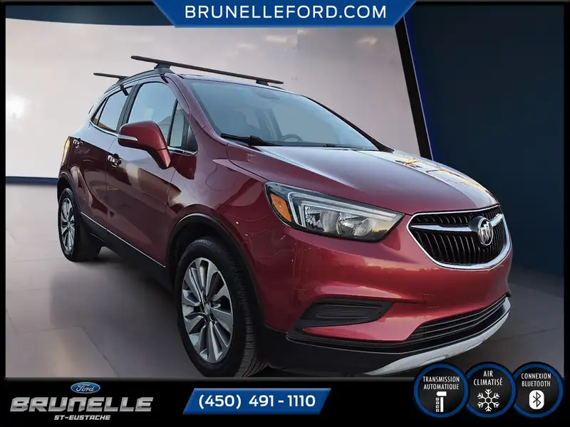 2017 Buick Encore PREFERRED/BLUETOOTH/MAGS, červená, 136 374 km, dovoz Kanada — foto 3 z 12