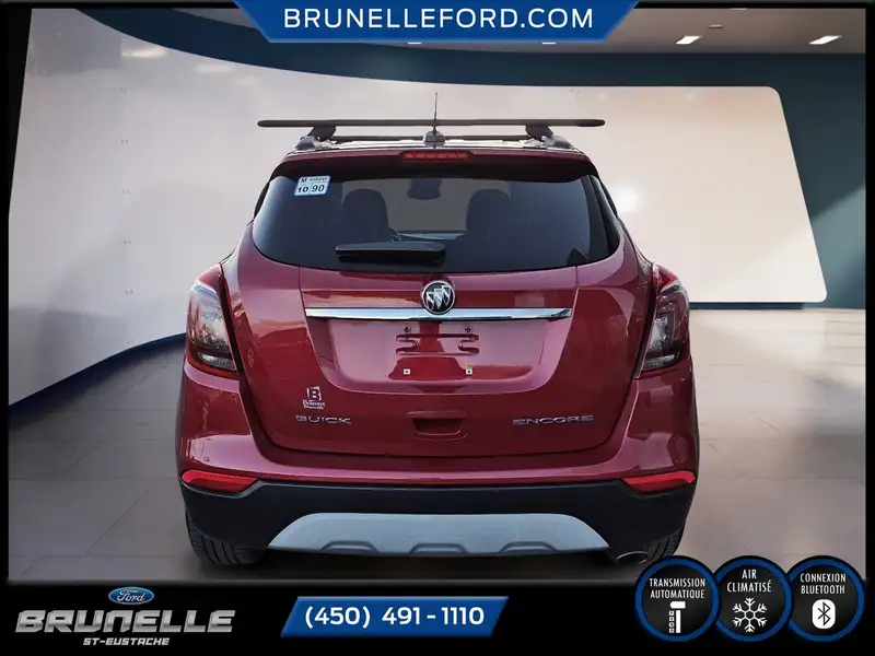 2017 Buick Encore PREFERRED/BLUETOOTH/MAGS, červená, 136 374 km, dovoz Kanada — foto 6 z 12
