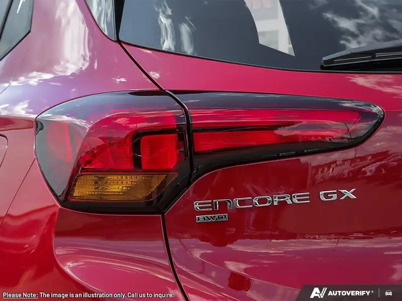 2026 Buick Encore Preferred, červená, 3 km, dovoz Kanada — foto 10 z 12