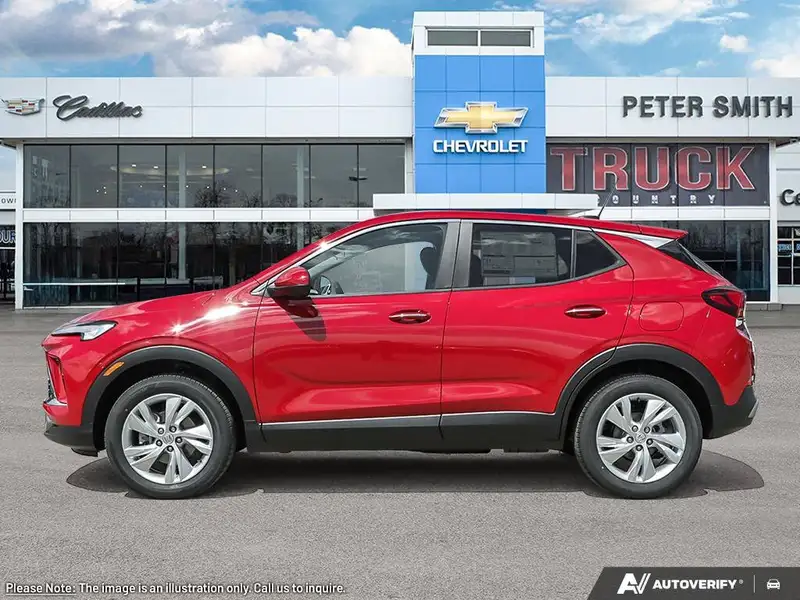 2026 Buick Encore Preferred, červená, 3 km, dovoz Kanada — foto 3 z 12