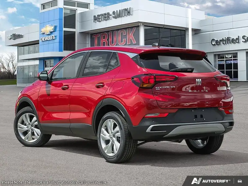 2026 Buick Encore Preferred, červená, 3 km, dovoz Kanada — foto 4 z 12