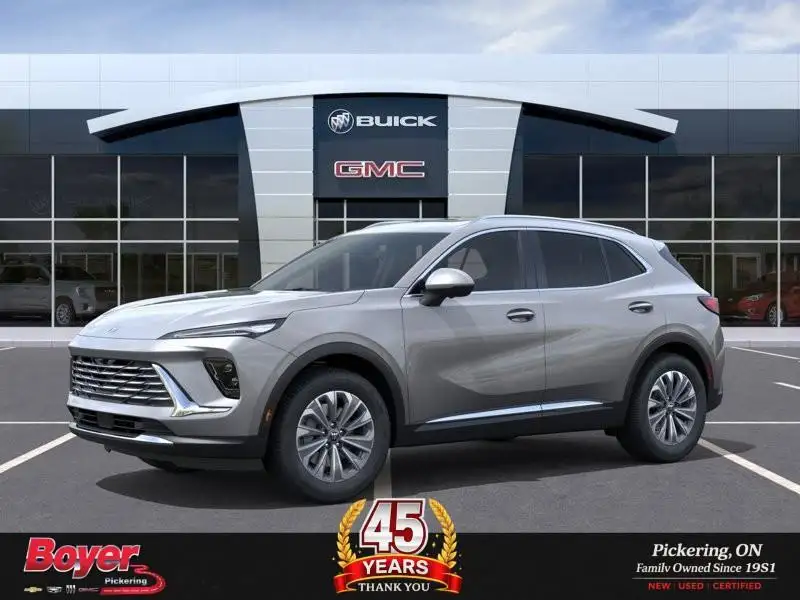 2025 Buick Envision Preferred, šedá, 7 915 km, dovoz Kanada — foto 2 z 6
